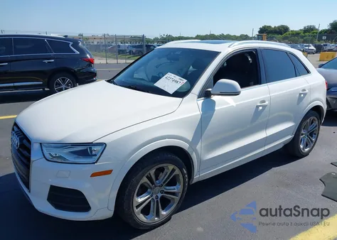 2016 Audi Q3 2.0T Premium Plus from USA, damaged, VIN WA1BFCFS0GR014028